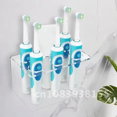 

Innovative Wall-Mounted Electric Toothbrush Holder Bathroom Organizer Stand Rack Space Saving Bathroom Accessorie