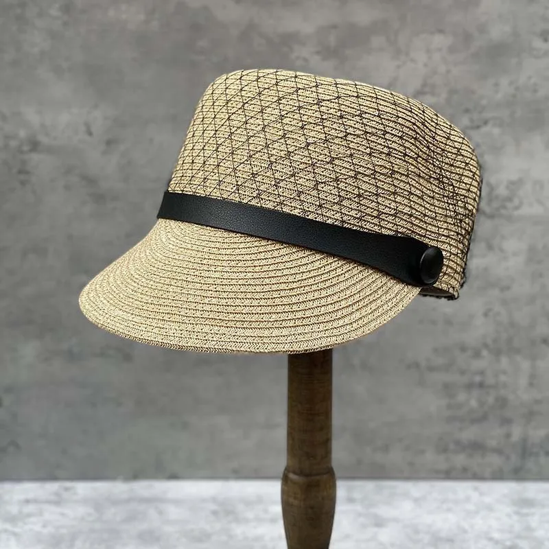 Europe and the United States summer new mesh belt fine straw