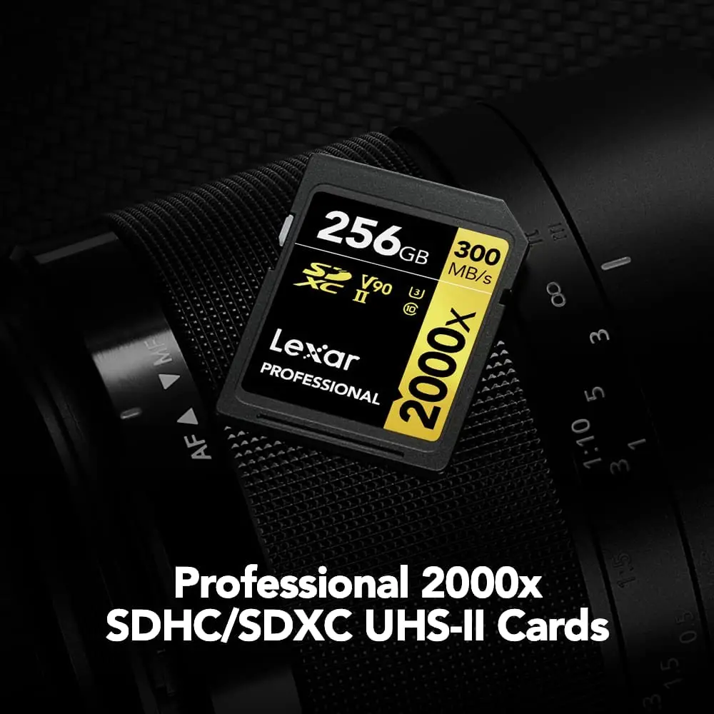 Lexar SD ī  ø 2000X V90 Ŭ 10 U3 UHS-II 32GB 64GB 128GB 256GB SDHC SDXC ī  4K ޸ ī ī޶