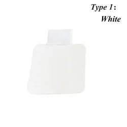 Multicolor Self-Adhesive Leather Pen Holder with Elastic Loop for Notebooks and Journals (White)