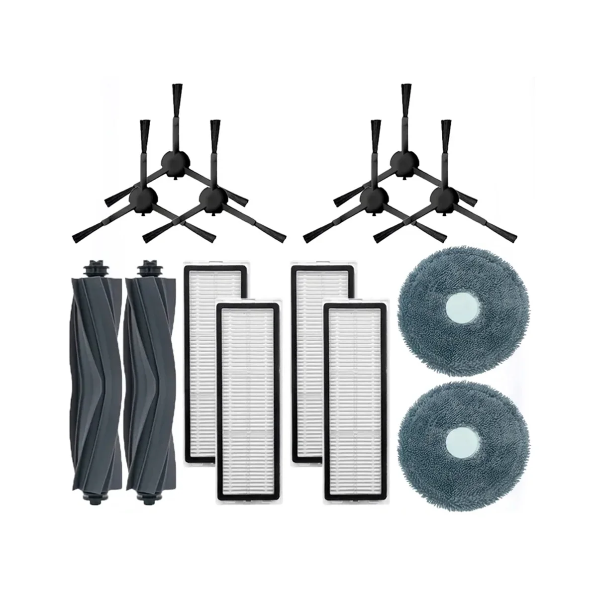 

Запчасти для пылесоса Dreame L10S Pro / RLS6L / Xiaomi S10 + основная щетка боковая щетка HEPA фильтр Швабра тканевые аксессуары