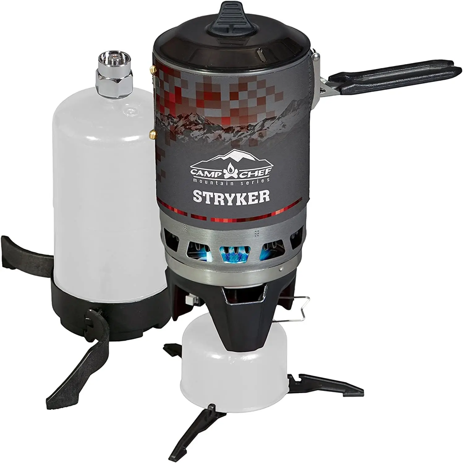 

200 Multi-Fuel Propane/Isobutane Cooking System (Red Digi Camo)