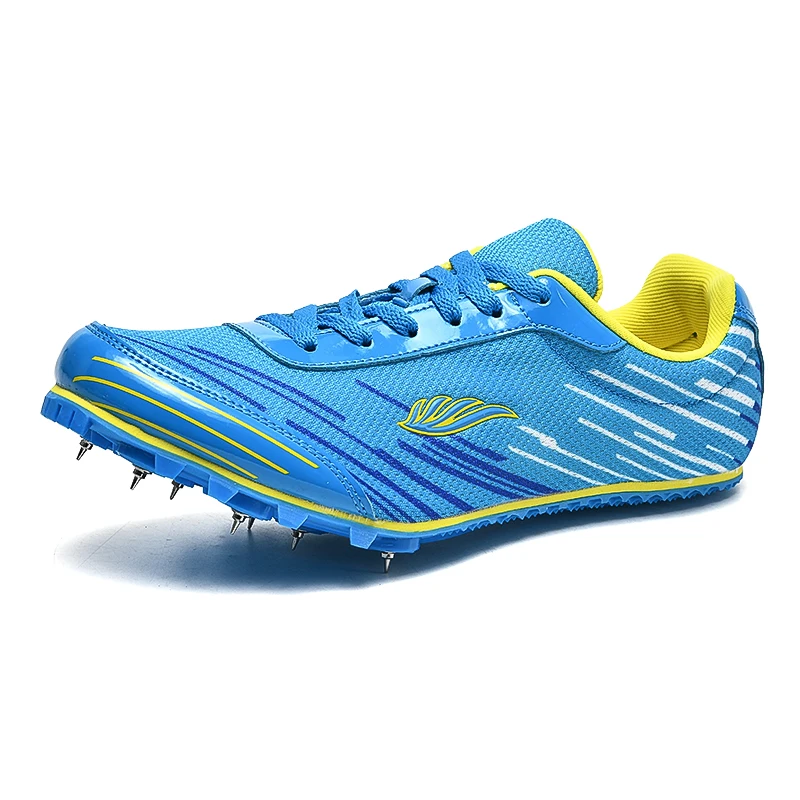 Speed Track and Field Event Spike Shoes Short Runs Long Jump Training Shoes Test Professional 7 Spikes Sprint Sneakers
