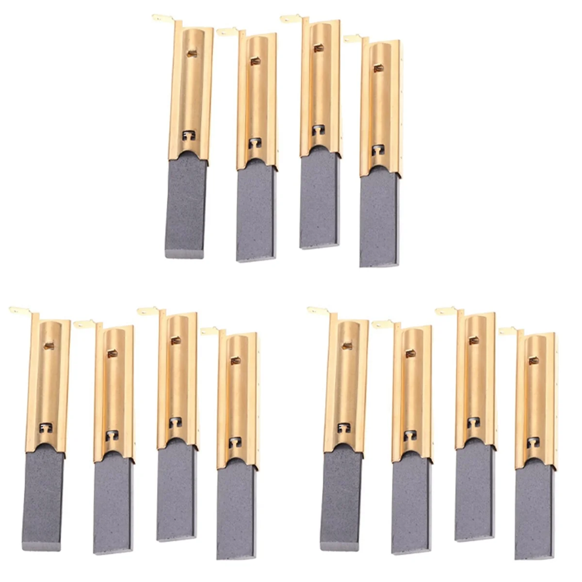 12Pcs Spazzole Per Inserti In Carbonio Motore Lavatrice L94Mf7 Per