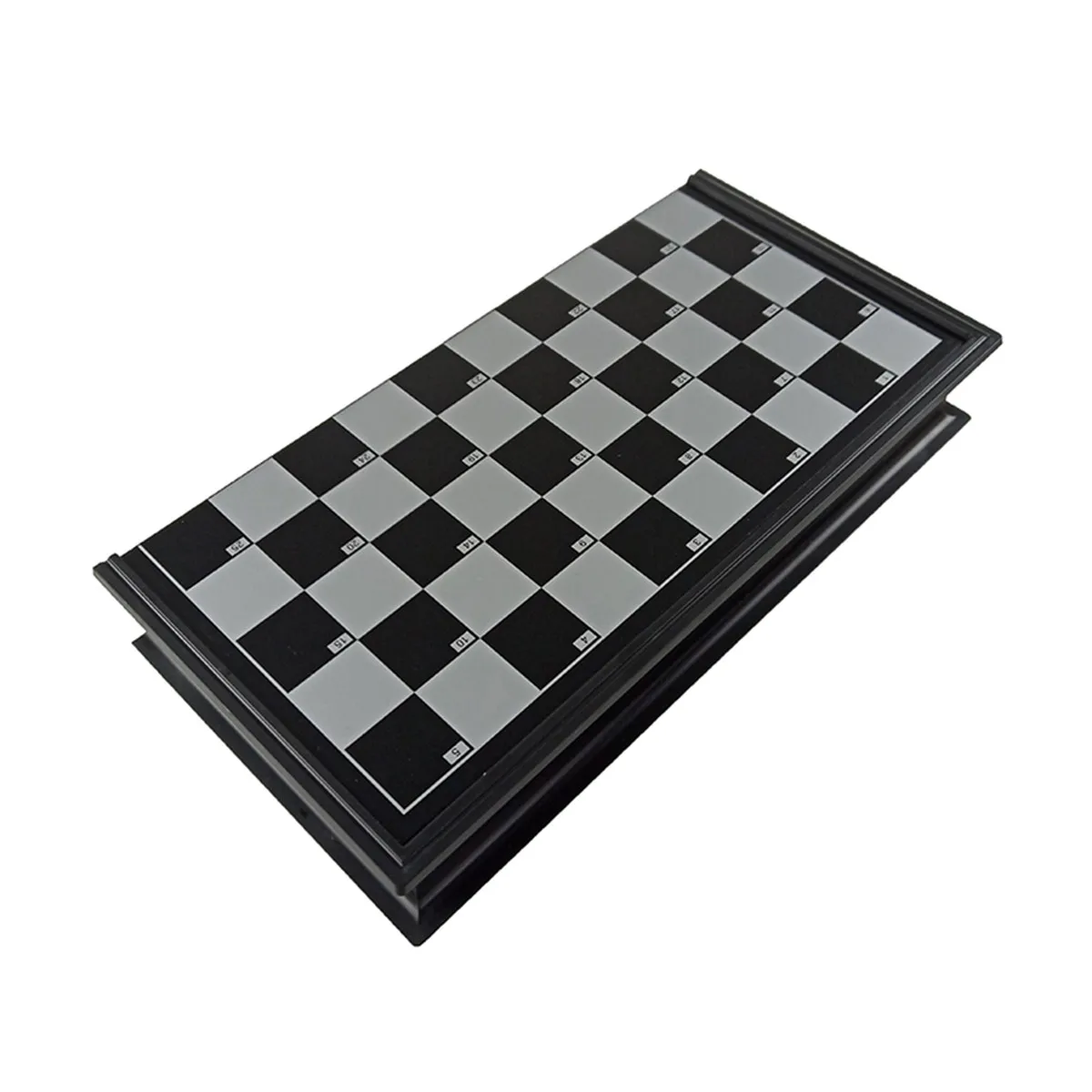 Checkers Red And White Pieces 100 Magnetic Folding Board 25*25CM Board 40 Checkers Pieces Entertainment Game board game table games