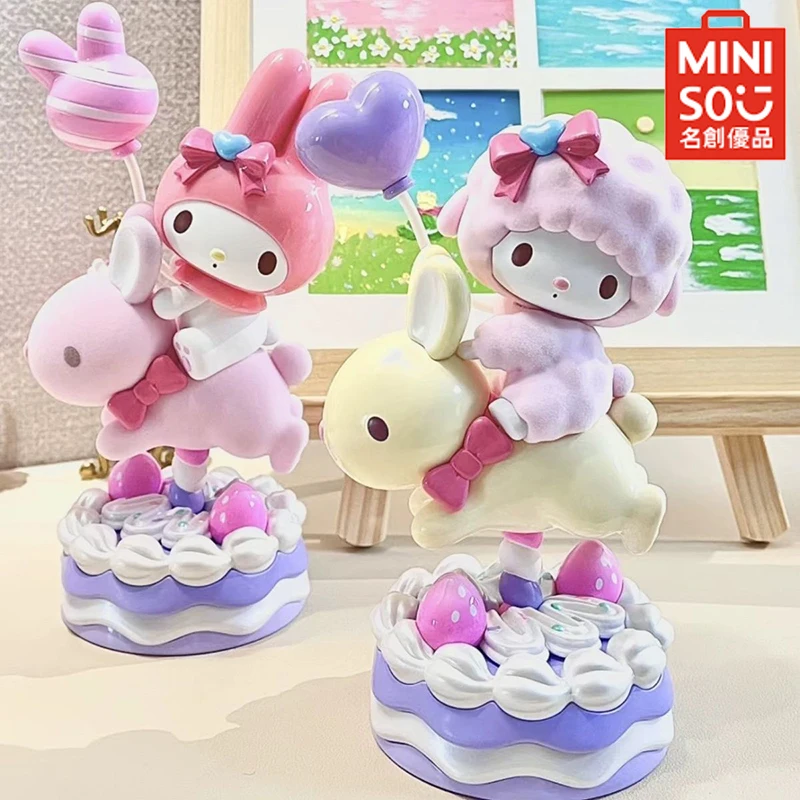 

Miniso X Sanrio Figure My Melody My Sweet Piano Sweet Party Series Action Figurine Pvc Model Toy Collection Kids Birthday Gift