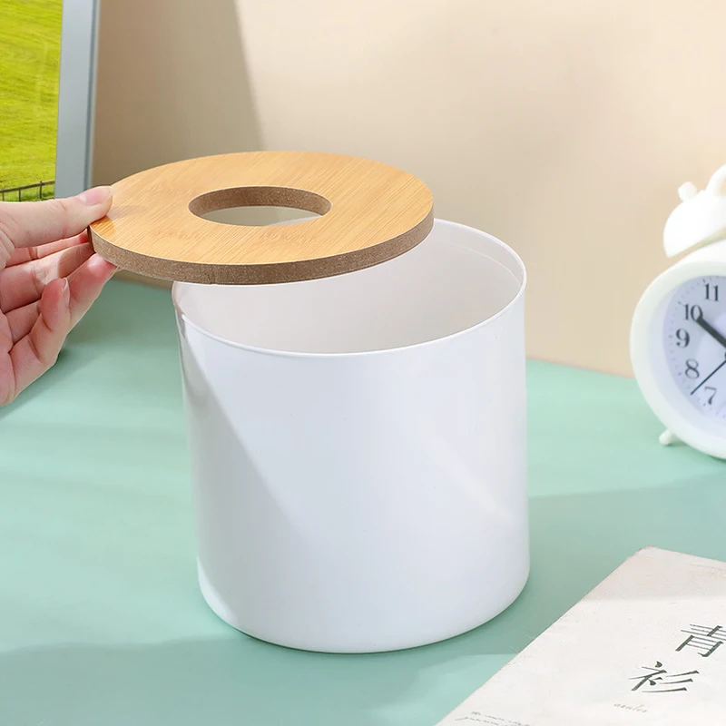 Bamboo Tissue Box Creative Simplicity Living Room Household Paper Box Napkin Box Remote Control Storage Box Roll Paper Boxes 6