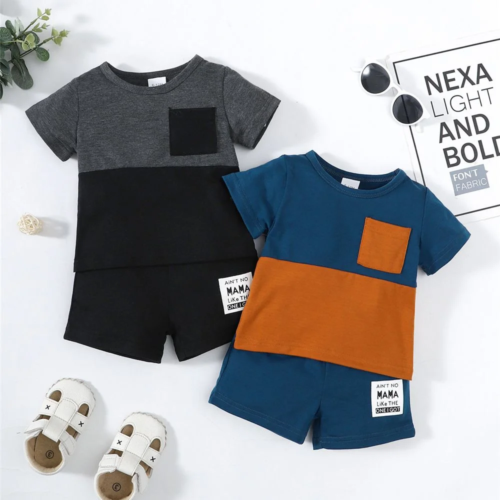 Efsteb Baby Boy Clothes Clearance Infant Toddler Kids Baby Boys Girls  Clothes Sets Cute Cartoon Print Round Neck Short Sleeve Tops Stripe Shorts  Casual Suit Blue (6-12 Months) - Walmart.com