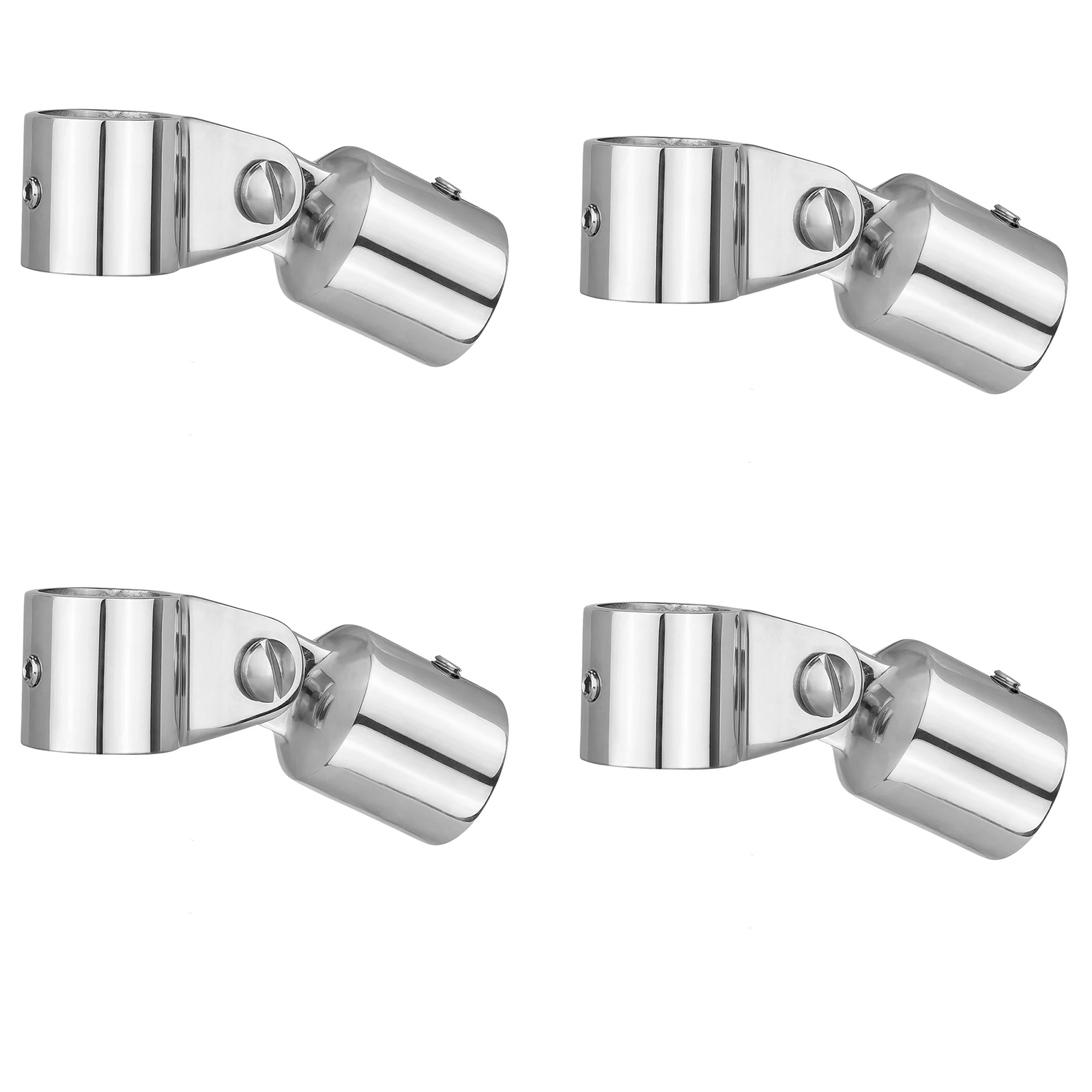 10 sets of thickened carbon steel four in one connectors eccentric screws and nuts furniture hardware accessories m6 assembly Bimini Top Jaw Slide and Eye End Cap, Bimini Top Hardware, Fits 1.25 Inch /32mm OD Round Tube, 316 Stainless Steel （4 or 6 Sets)