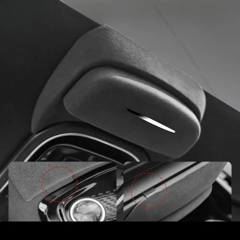 Deepal S07 S7 2024 2025 루프 선글라스 홀더 스웨이드 안경 보호 보관함 안경 케이스 박스 자동차 스타일링 액세서리