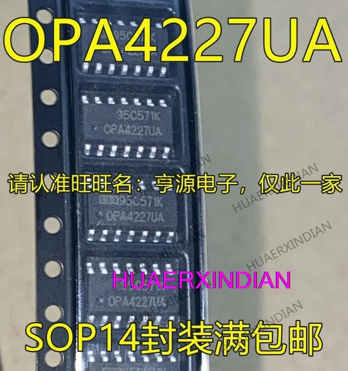 

10 шт. новый оригинальный OPA4227 OPA4227U OPA4227UA SOP14