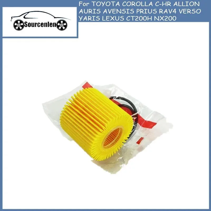 Filtro Olio Per Toyota Corolla C-Hr Allion Auris Avensis Prius Rav4 Verso Yaris Lexus Ct200H Nx200 04152-37010 04152Yzza6