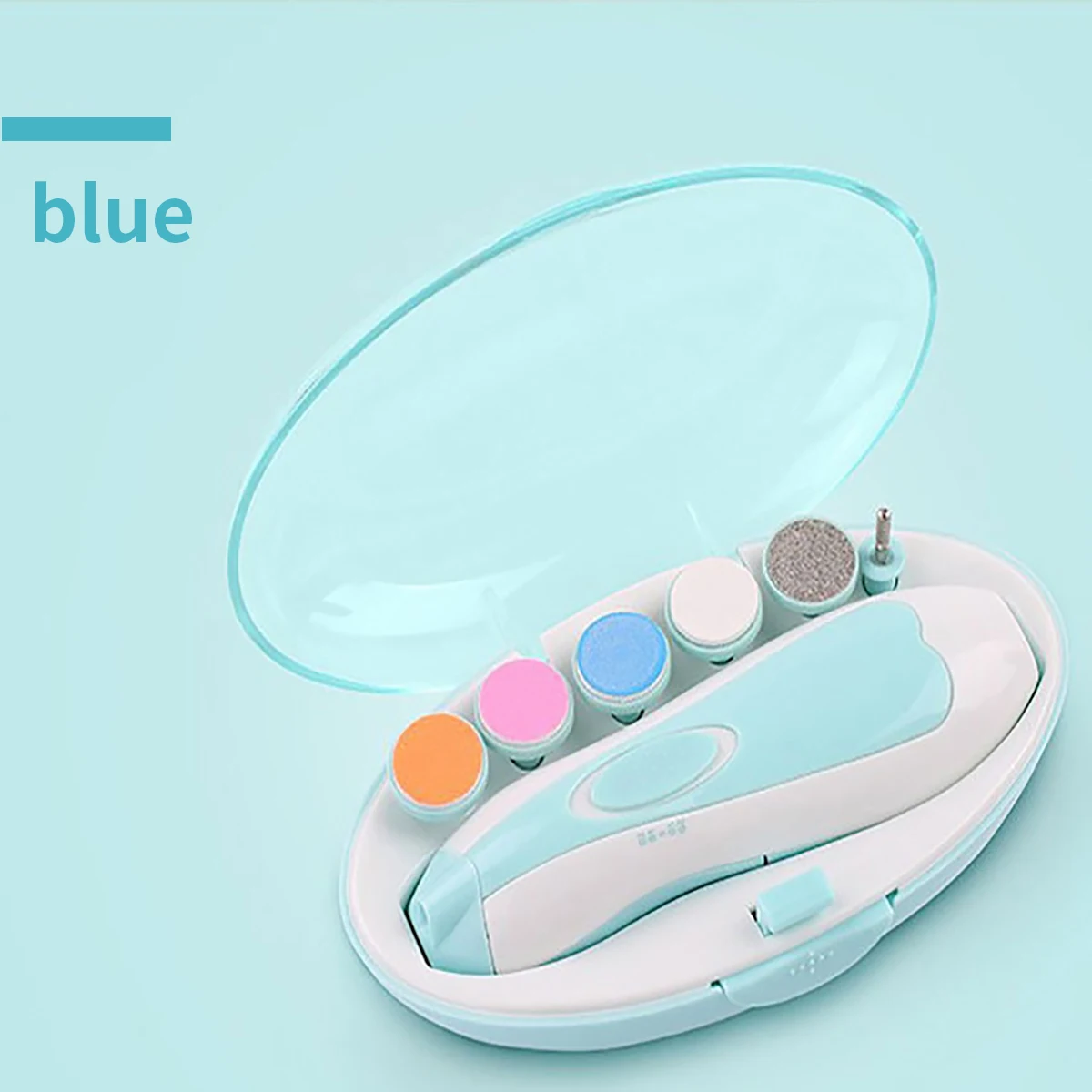 Baby electric nail sharpener Multi-functional scratch prevention children's nail clippers newborn polishing tool set