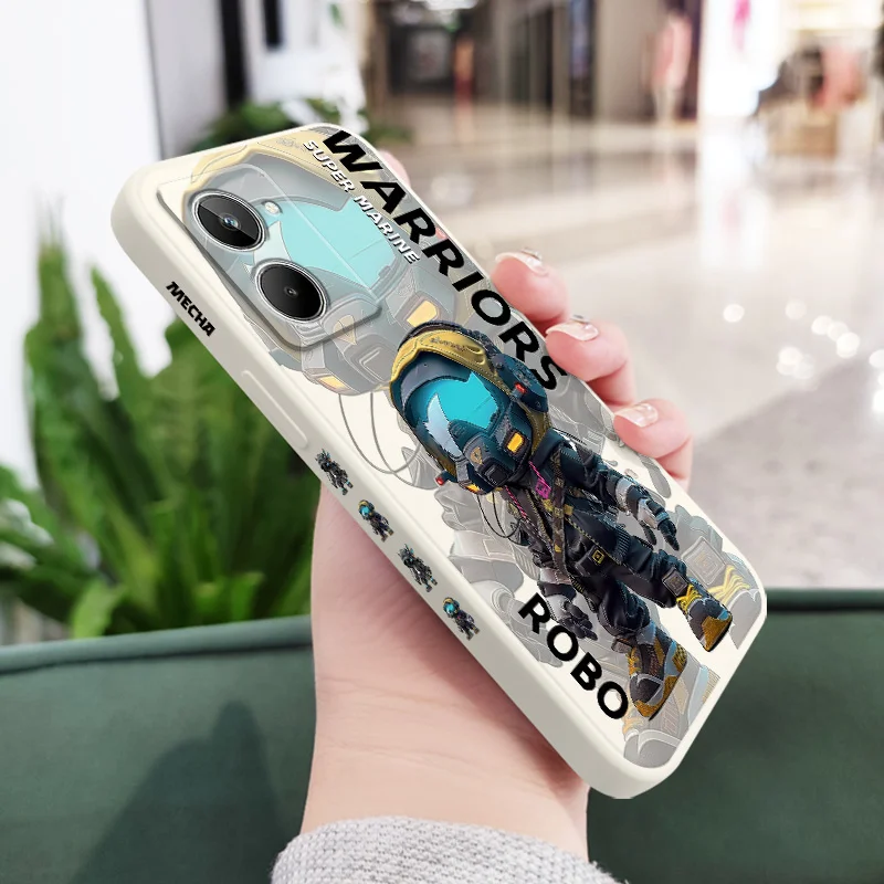 Trendy Cool Boy Liquid Silicone Phone Case