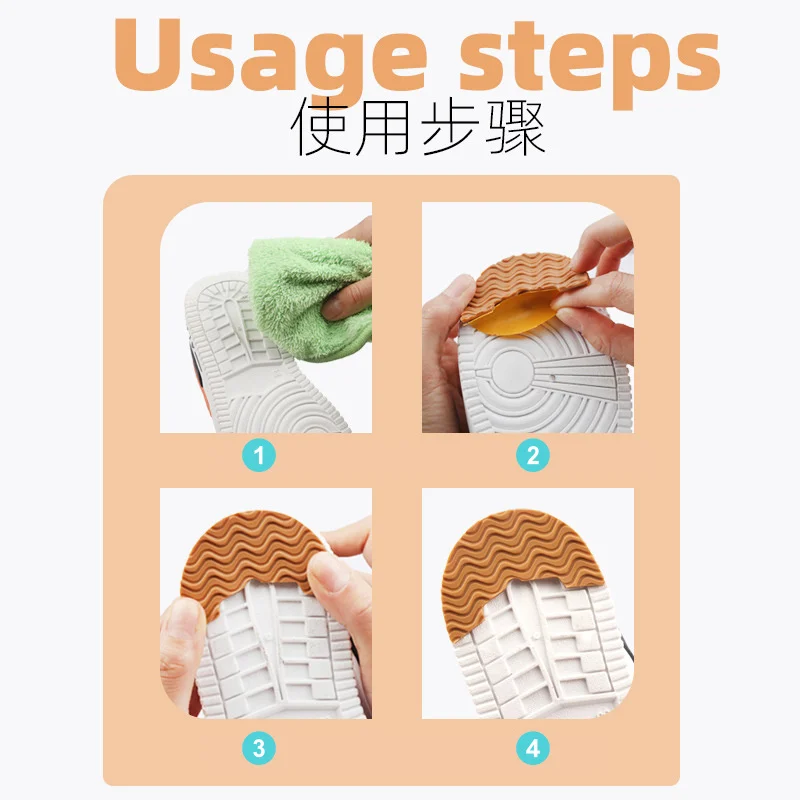 Shoe repair patches shoe repair patch shoe repair stickers shoe stickers shoe anti slip stickers Shoe Wear-resistant Sole Protector for Men Women Sneakers Outsole Rubber Soles Stickers Anti-Slip Self Adhesive Shoe Sticker Pad