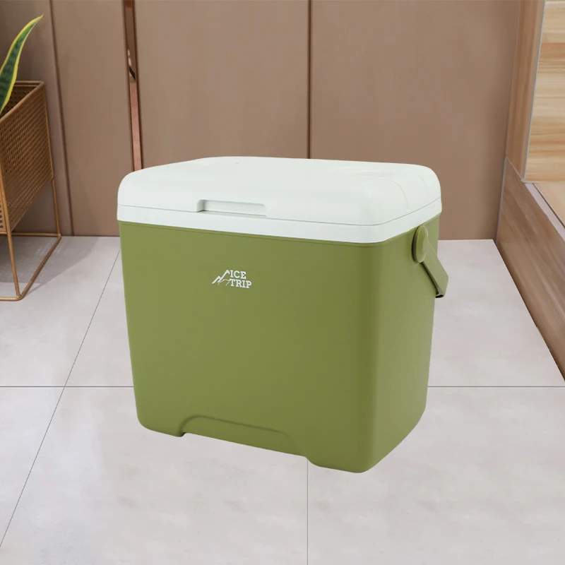 Portable 28L Insulated Thermal Cooler Box Outdoor Camping Car Ice Bucket Picnic Ice Block Insulation ness Box