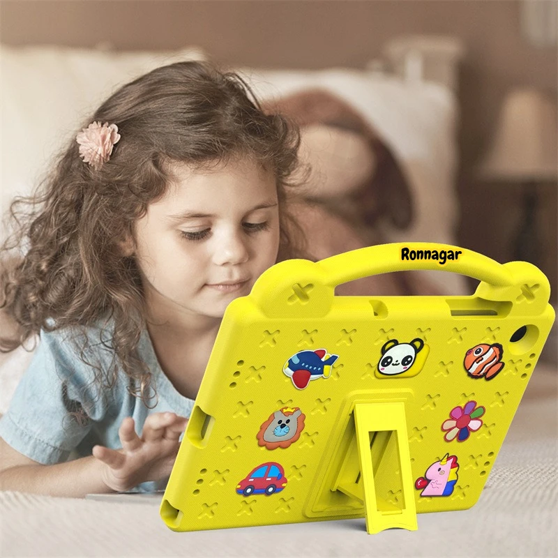Premium EVA Foam Handle Stand for Tablets - Durable and Kid-Friendly Design