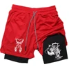 Men Performance Shorts Anime Demon Slayer Gym Shorts Summer Sports Fitness Workout Jogging Running  Print Short Pants RL00188 3