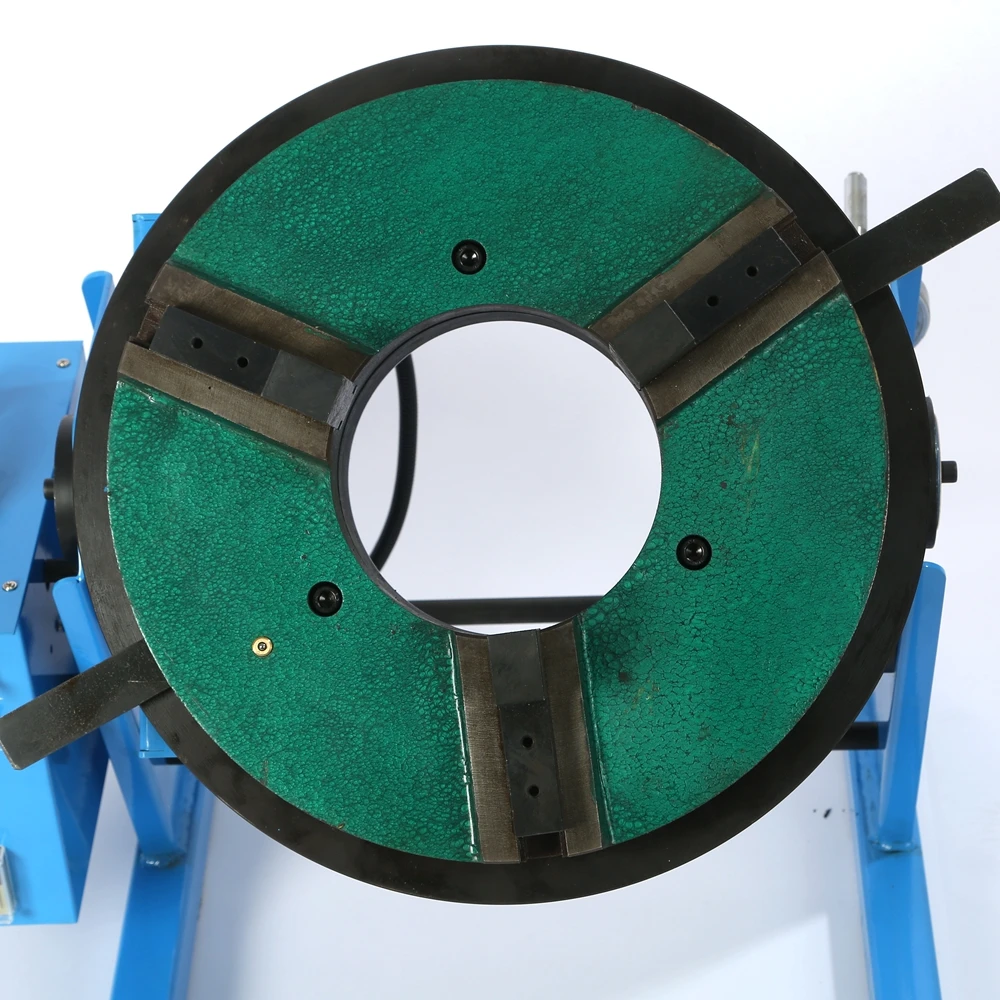 HD-100 Combinatorial Welding Positioner 100KG Rotary Turntable With WP400 Chuck Pneumatic Torch Holder Center Holder 140/170mm 4