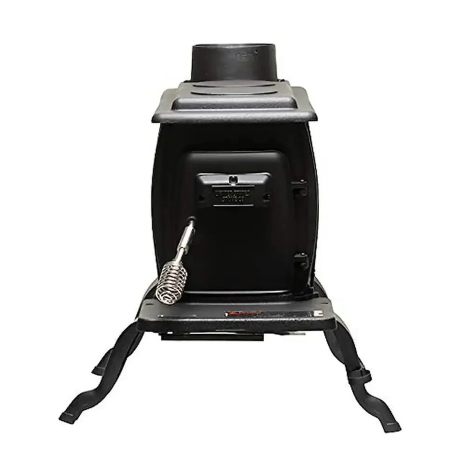 Company Rustic 900 Square Foot Clean Cast Iron Log Burning Wood Stove Reaching Up T0 54,000 BTUswith Cool Touch Safety Handle 2