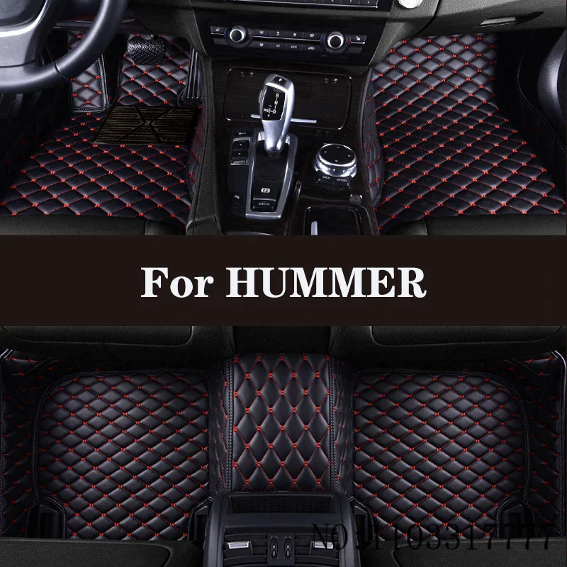 

Full Surround Custom Leather Car Floor Mat For Hummer H1 H2 (Right driving) H3 Auto Parts