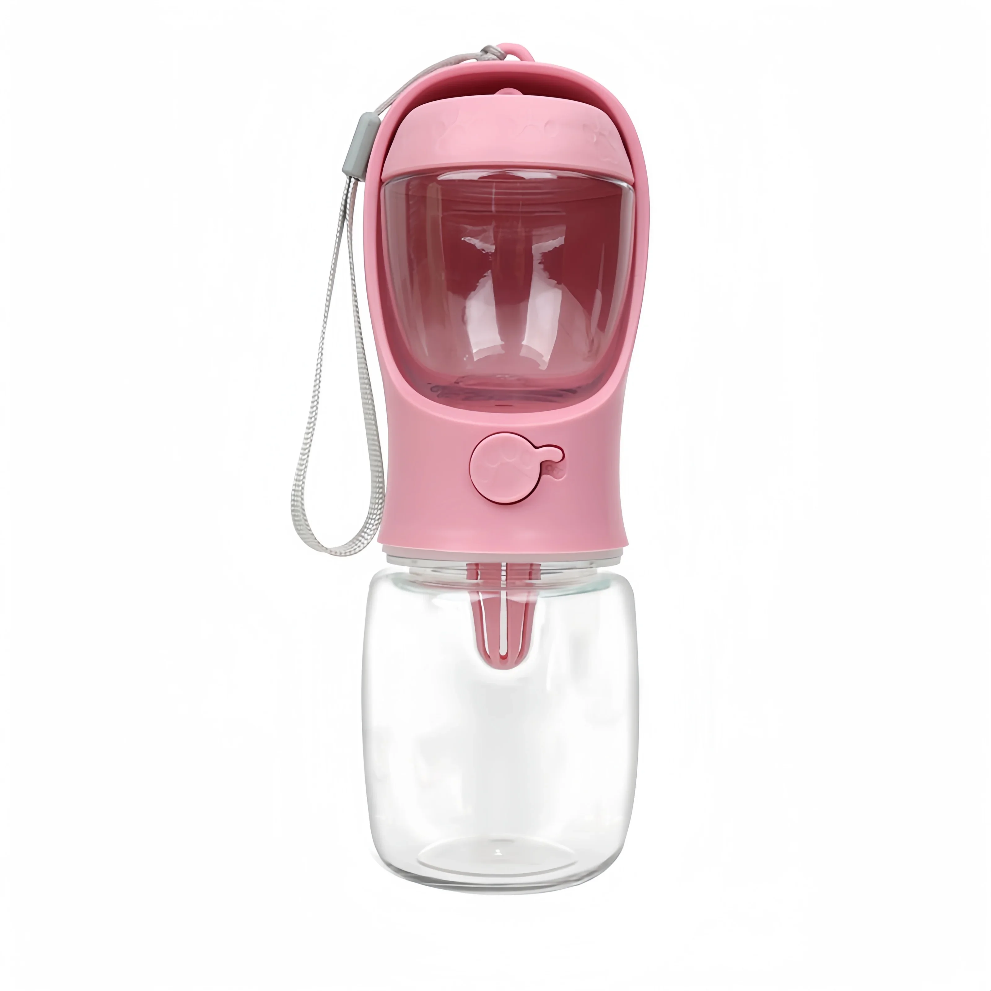Pets Dog Water Bottle Portable Food Grade Material Dog Cat Travel Pet Water Cup Bottle with Food Dispenser Puppy Water Bottle 6