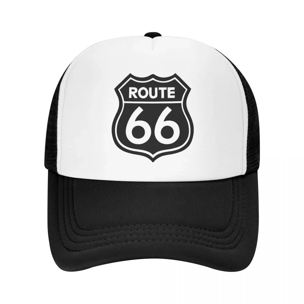

Бейсболка American Highway Route 66 для мужчин и женщин, Регулируемая Кепка-тракер в стиле хип-хоп, летняя