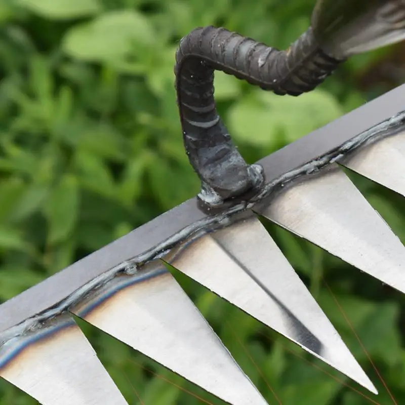 Garden Weeding Hoe Rake Farm Tool Weeding Scarifier Artifact Agricultural Tools Tooth Nail Harrow Metal Harrow Gardening Tools 4
