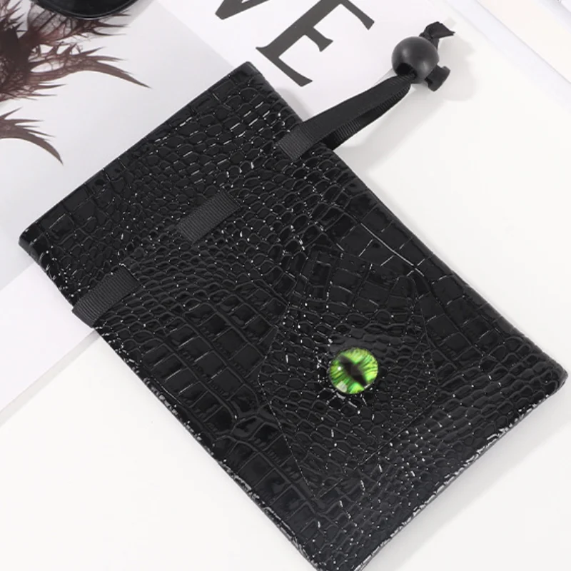 Drawstring Dice Bag PU Leather