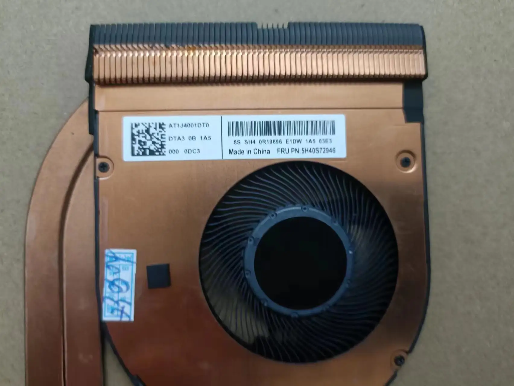 Dissipador de Calor Original Cpu Cooler Ventilador de Refrigeração Lenovo para Thinkpad T14 Gen P14s Gen Laptop Amd Uma 5h40s72944 5h40s72946 Novo - Imagem 3