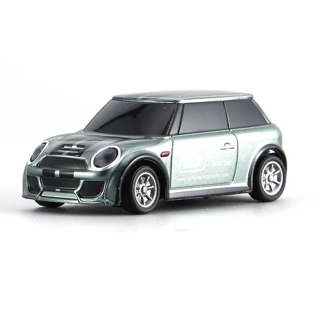 Turbo 1:76 Racing RC Car Mini Race Car with 2.4GHz 91803G-VT 3CH Transmitter Racing Experience New Patent Car for Kids Toys 5
