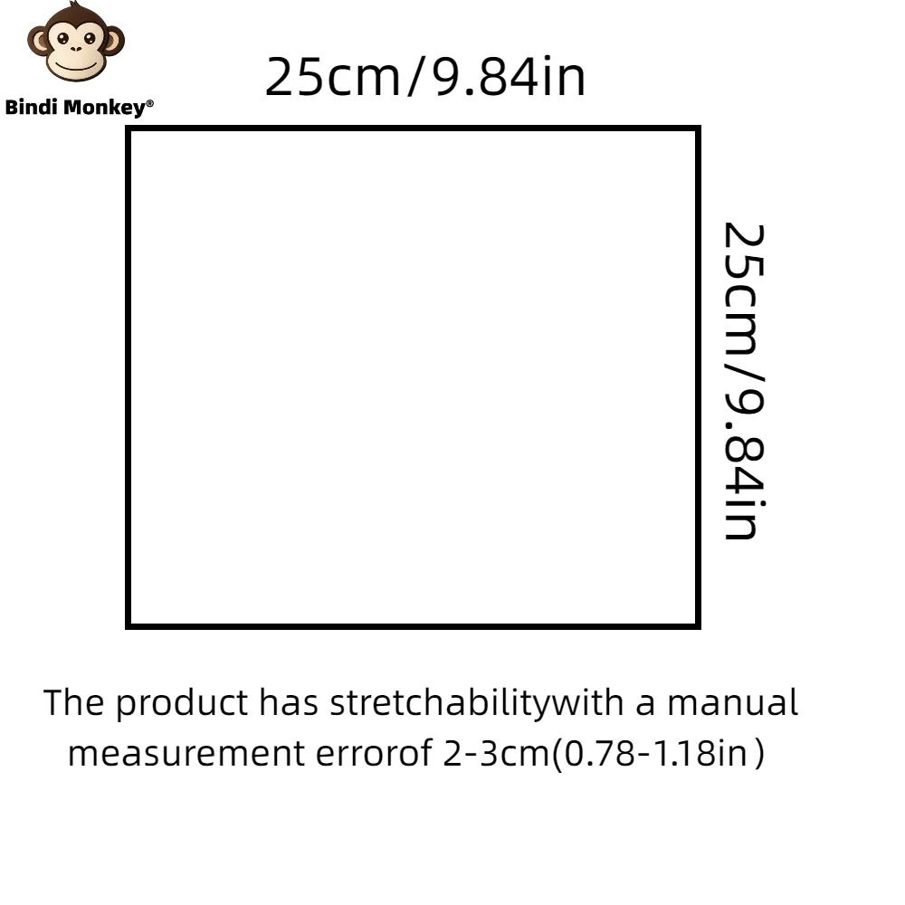 5 Pieces of Six Layers of Pure Cotton cotton towel Pure Color Gauze Square Towel Saliva Towel 25*25cm