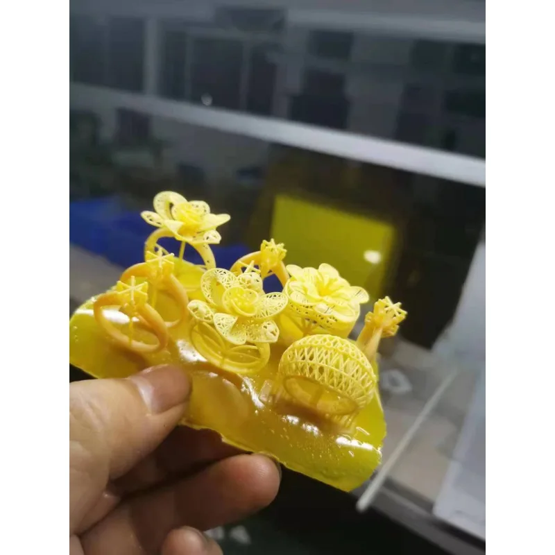 Рисунок 3 - Белый воск, кислородный 3d принтер