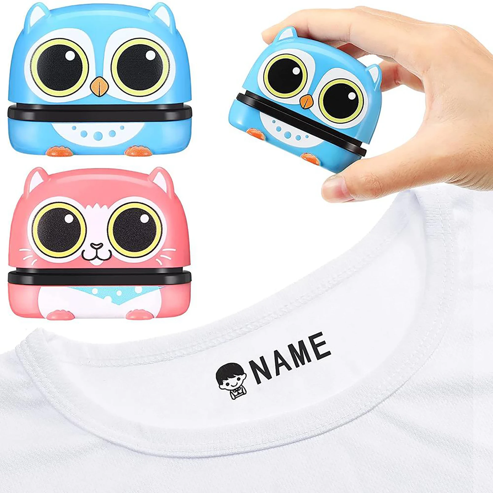 Kids Fabric Clothing Labels Personalized Stamps Custom Name for Baby