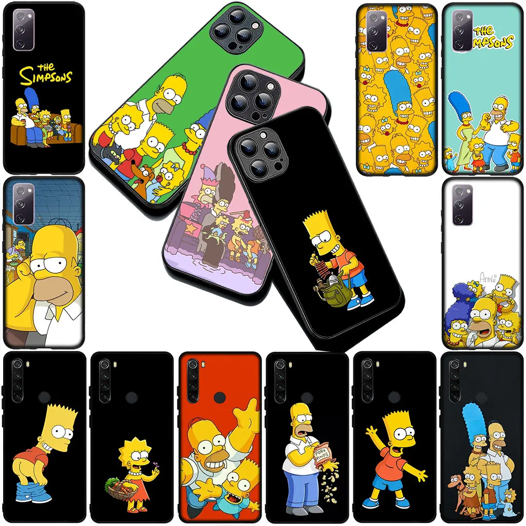 Cartoon Anime S-Simpsons Phone Case Cover