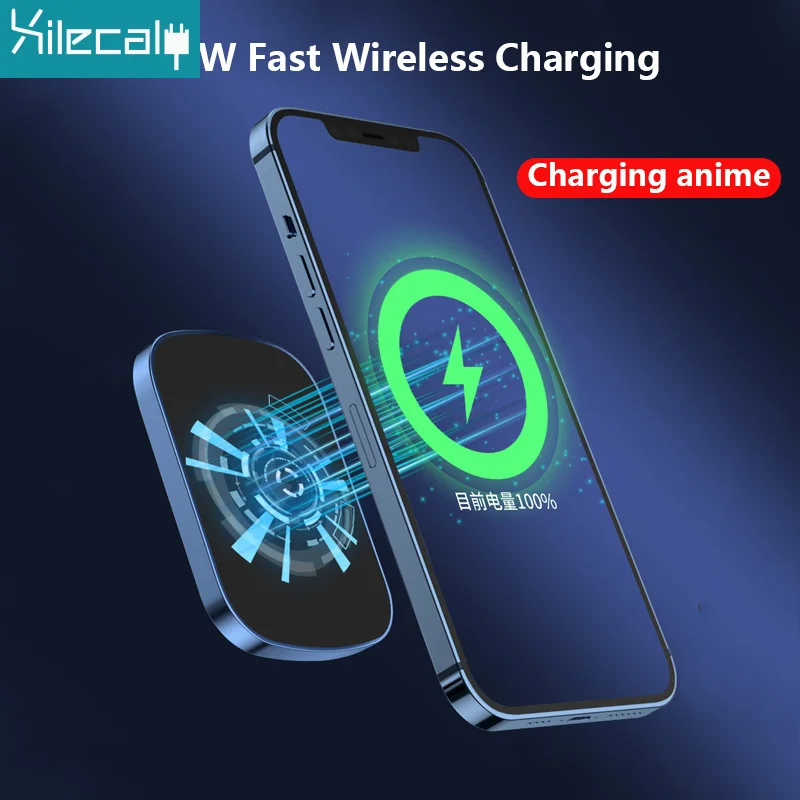 10000mAh Magnetic Power Bank Charger PD 20W Wireless Fast Charge External Battery Portable Charger for iPhone 14 13 12 Pro Max 4