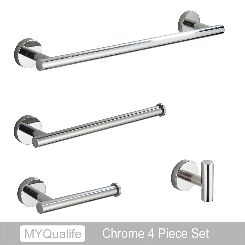 Chrome 4 Piece Set