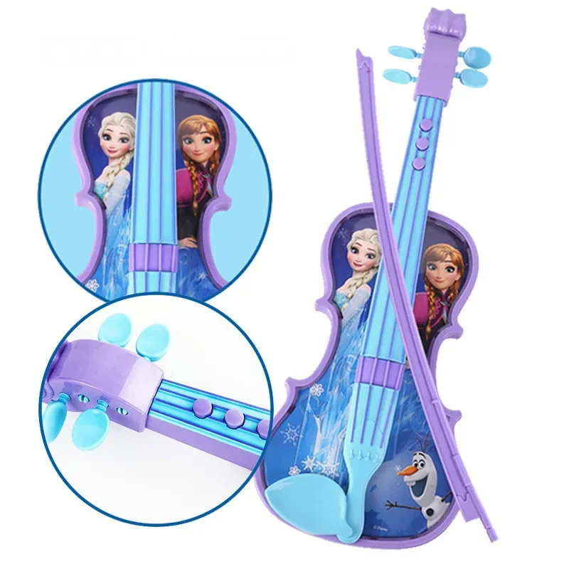 Disney Frozen Princess violin Musical Instrument Sophia Simulated Musical Instruments Education Toys Gift