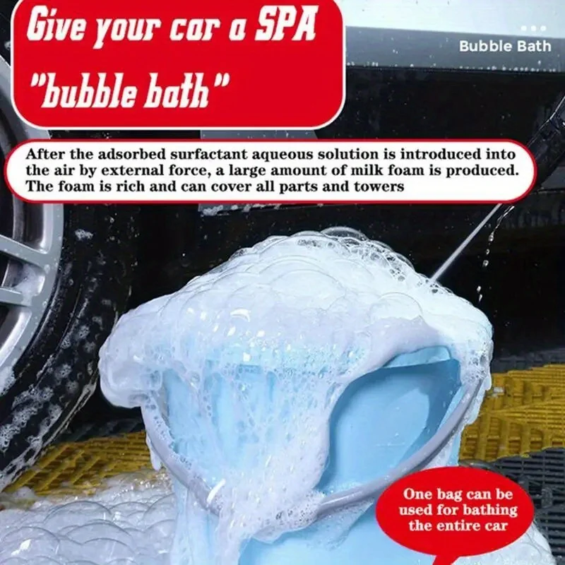 H4Cacle Super Foaming Concentrated Car Wash, Car Wax Foam Cleaning, Deep Stain Removal, Car Cleaning Products 5