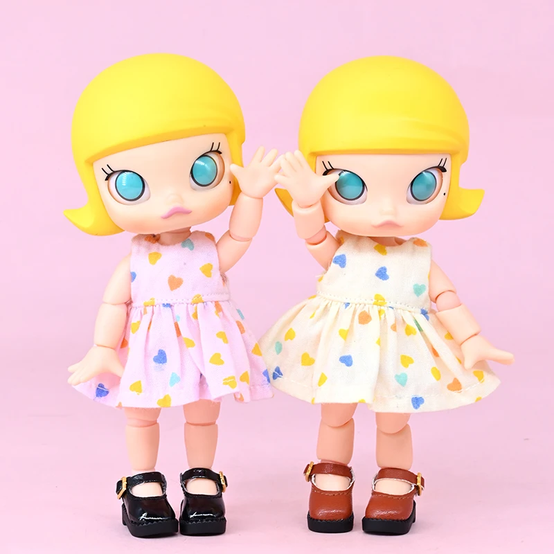 Multiple Colour Obitsu Doll Mary Jane Shoes Dolls Accessories Bjd Doll Leather Shoes Toys For Ddf Body9 1/12 Bjd Gsc Doll 3