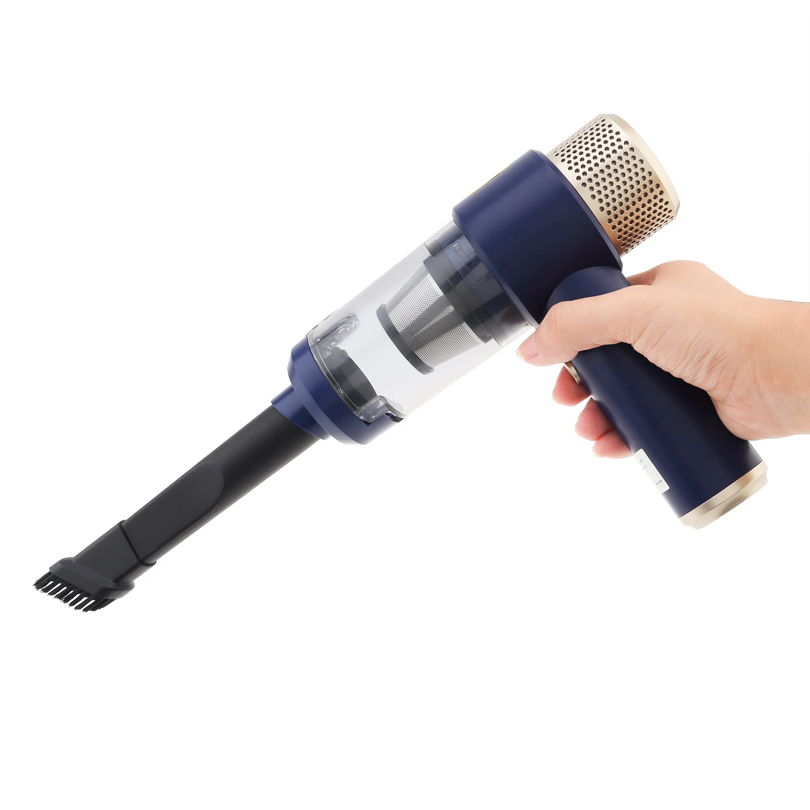 6500pa 2 in 1 Handheld Car Vacuum Cleaner and Inflator Portable Cordless Rechargeable Handheld Home Car Vacuum Cleaner LED Lamp