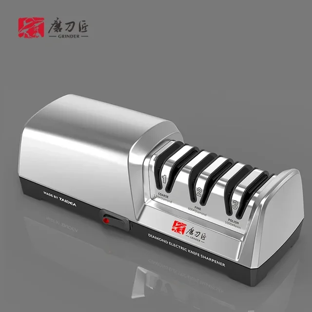 TAIDEA TG2302 Electric Knife Sharpener Professional Blade Eco-Friendly Kitchen Gadgets Ceramic Razor Blade CE/UEC IQSGS 1