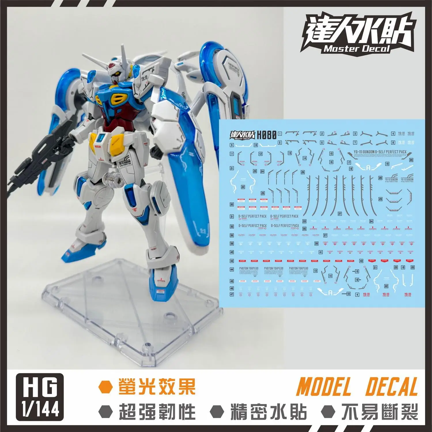 バンダイ G-Self Perfect Pack 10周年記念 バンダイ G-Self Perfect Pack 10周年記念 HG 1/144 G-Self Perfect