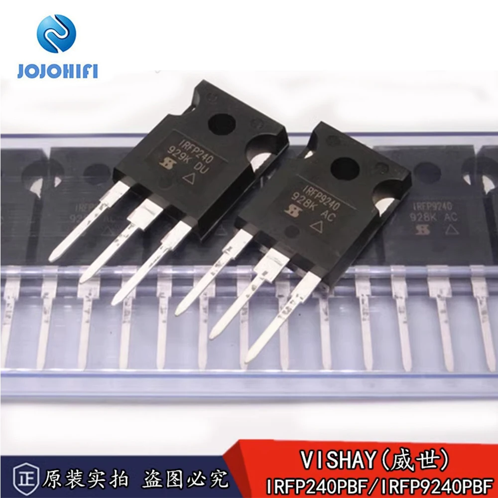 1Pair—12Pairs/Lots VISHAY IRFP240PBF/IRFP9240PBF Audio Power Amplifier Pair Field-effect Transistor TO-247