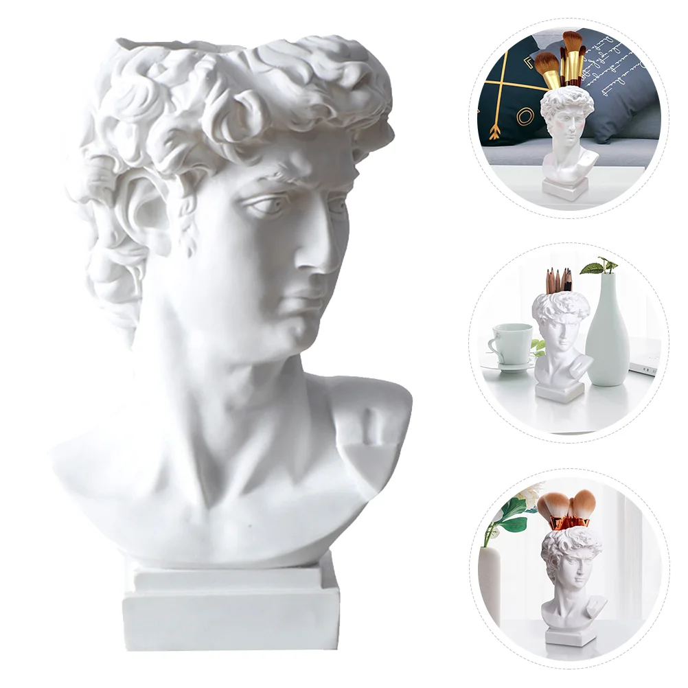 

Resin Pots For Plants Creative Plant Container Pen Brush Container