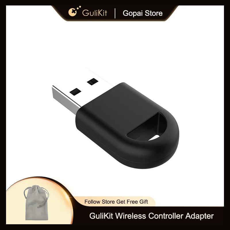 Gulikit Wireless Controller Adapter Ricevitore Dongle Per Gulikit Kingkong Controller Xbox One Xbox Series Gamepad Per Windows