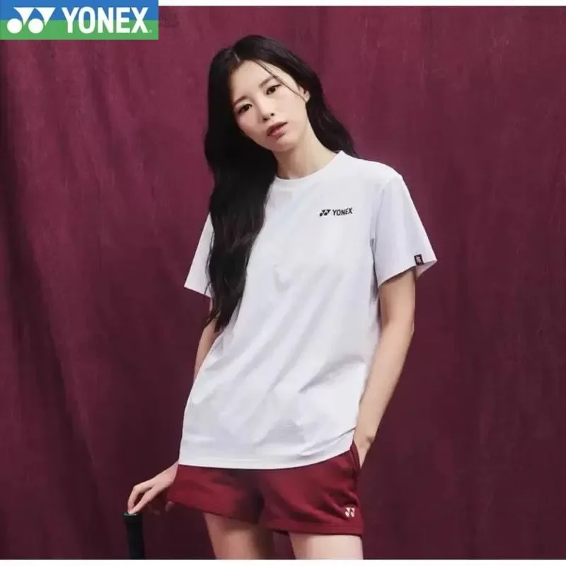 YONEX New Training Sports Competition Short-sleeved Quick-drying Summer Men's and Women's Running Breathable Casual Shorts