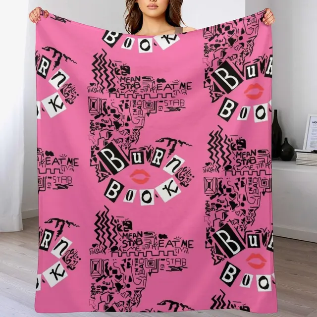 New Burn Book - Mean Girls Throw Blanket For Sofa Beautiful Blankets -  AliExpress