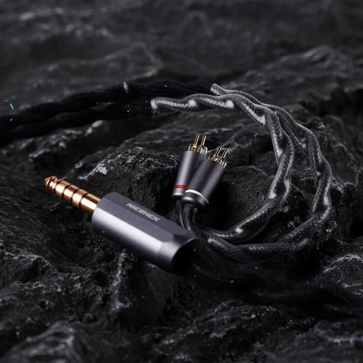 NICEHCK AuKingUltra ケーブル 7N OCC 4N 金メッキ イヤホン交換用