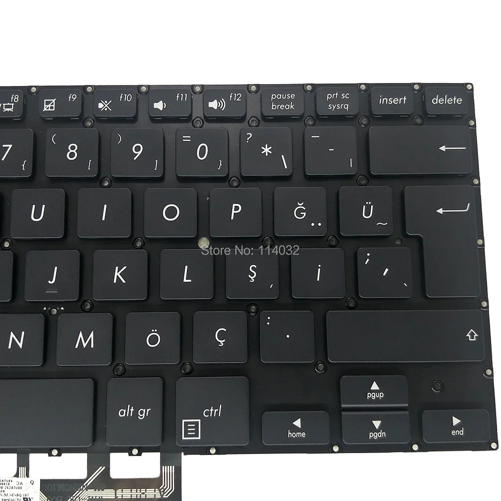 TR Turkish Replacement Keyboards Backlight for ASUS ZenBook UX461